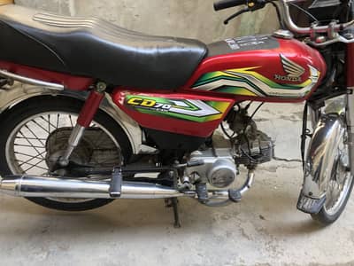 Honda CD 70 2023 model total genuine first owner