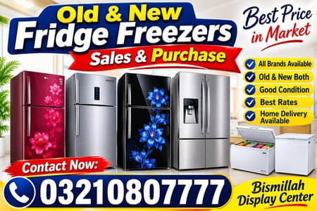 fridge sale purchase/old fridge/ scrap fridge / best prices