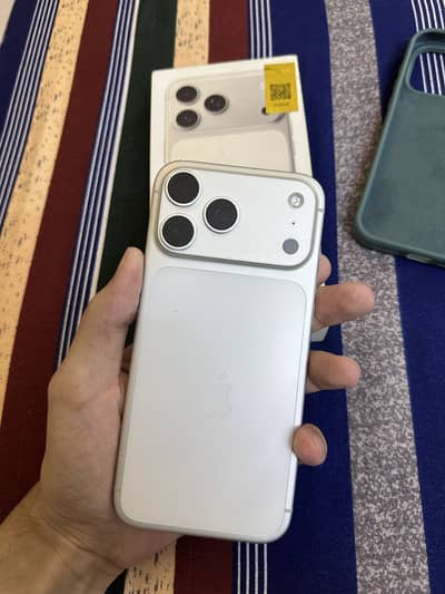 iPhone 17 Pro Max Pta Approved 100 health silver color