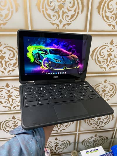 Dell Chrome book touch screen 360 Rotatie