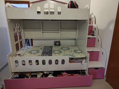 3 multi story beds in very good neat and clean condition