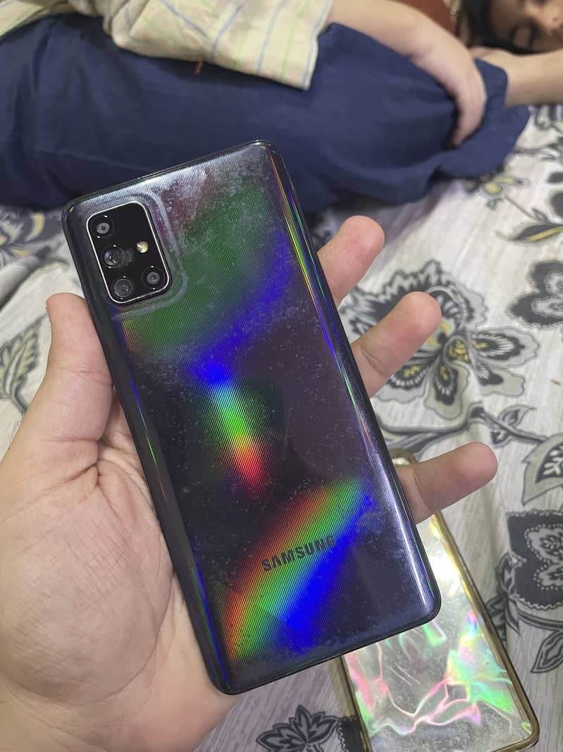 Samsung Mobile A71 10