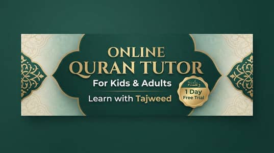 Online Quran Teacher for Kids & Adults - 1 Day Free Trial