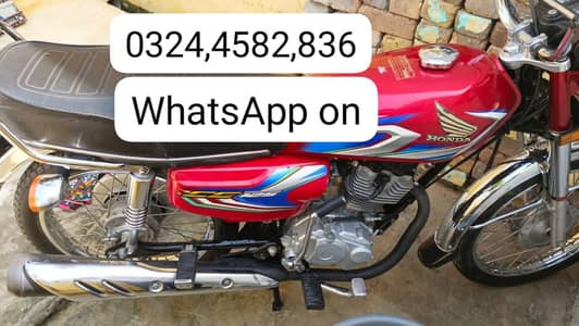 Honda 125 CG bike for sale