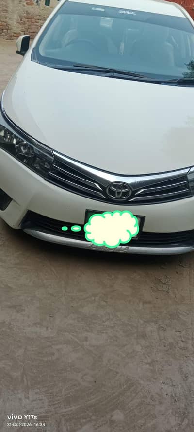Toyota Corolla XLI 2016