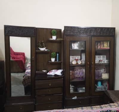 dressing table showcase urgent sale