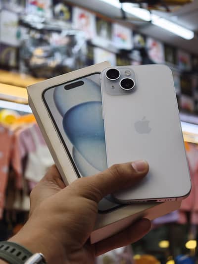 Apple iPhone 15 fu with box genuine water pack