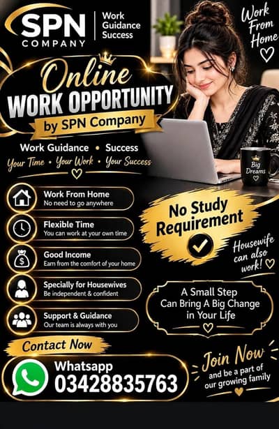 online job available spn company