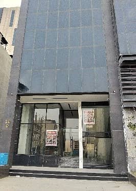 8 Marla Commercial Ground Mazanin Available For Rent In DHA Phase 6 Prime location