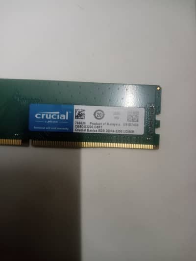 Crucial Ram 8gb ddr4