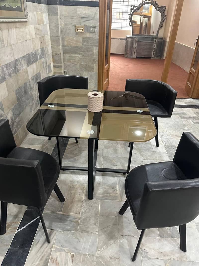Dining Table with 4 chairs 3