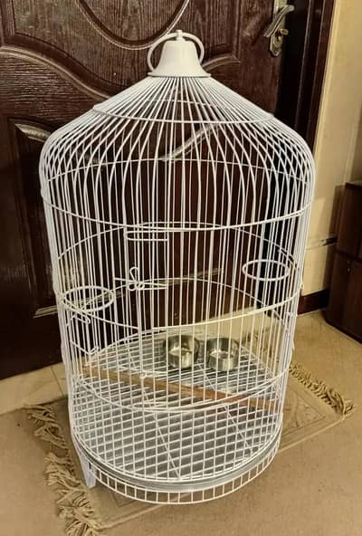 Round Cage Big Size Unused Exchange Possible