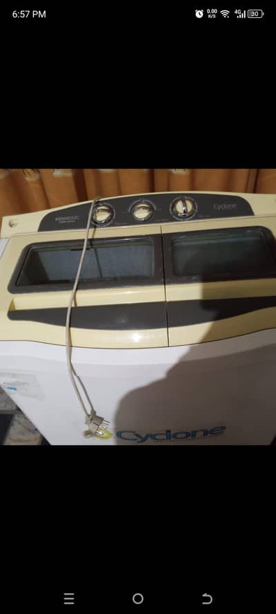 Kenwood washing machine and dryer