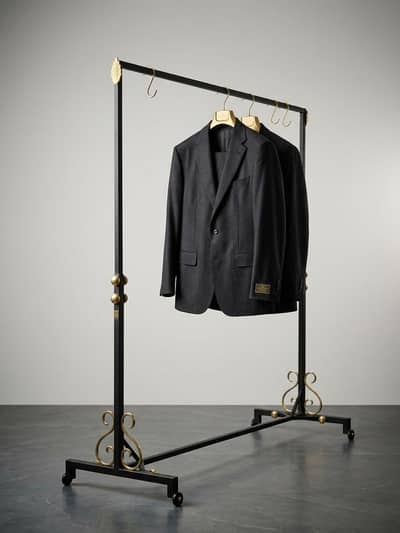 Luxury Garment Rack / Clothes Hanging Stand with Wheels