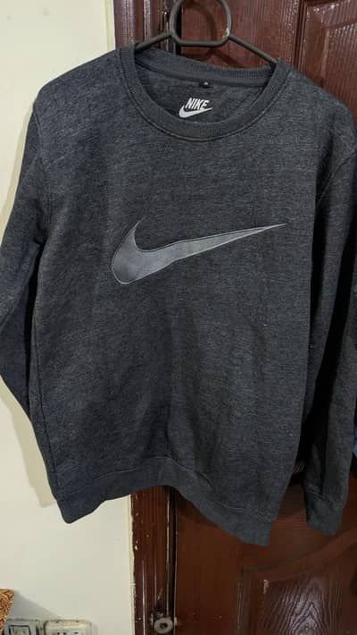 Nike Charcoal Grey Fleece Sweatshirt
