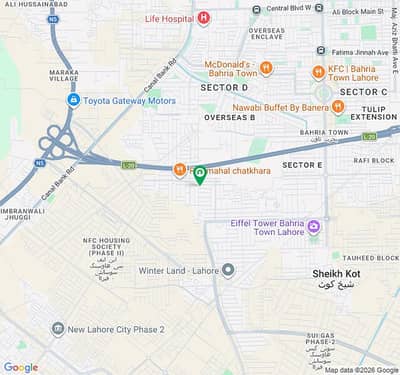 10 Marla Plot for Sale at Prime Builder Location in Talha Block, Bahria Town Lahore