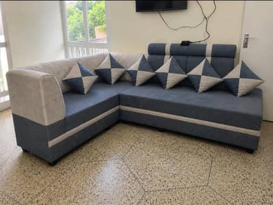 Elegant L Shaped Sofa for Sale – Used, Excellent Condition