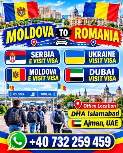 Moldova E Visit Viza and other services / Visit Viza Available
