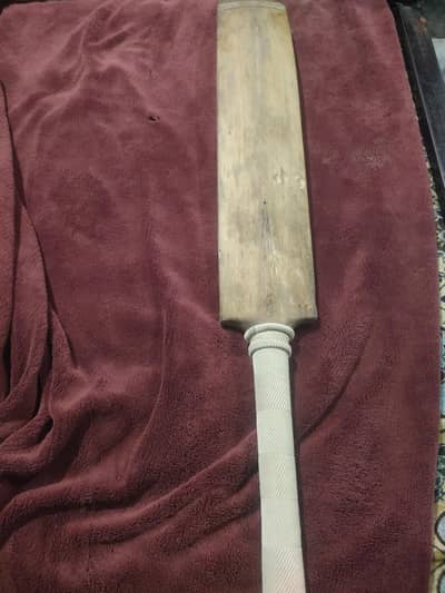 cricket bat  10/7 condition Hard ball bat  full taping