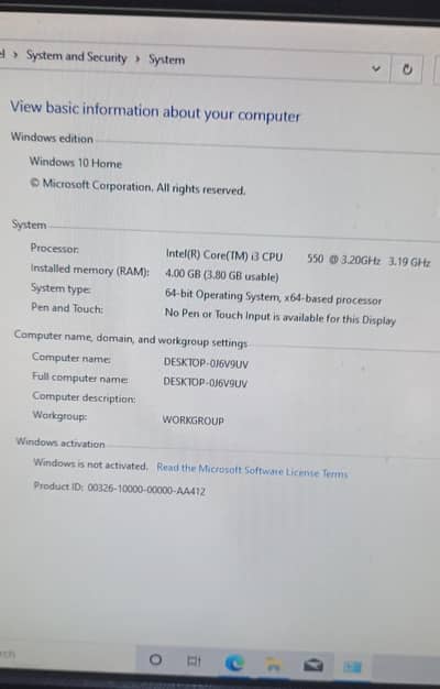 computer full set urgent sale