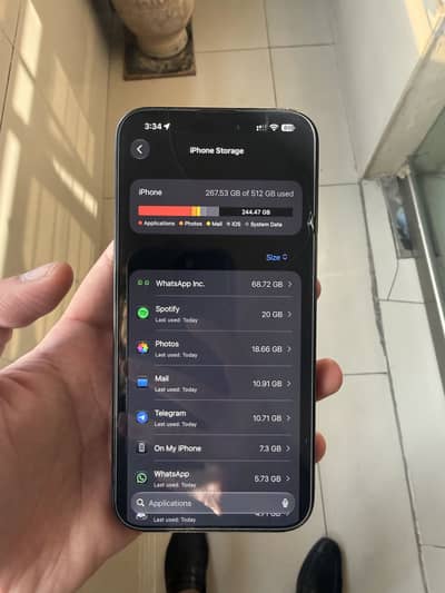 iPhone 15 Pro Max PTA Approved 512GB