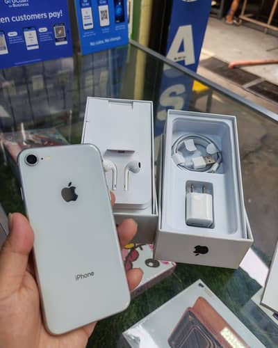Apple iPhone 8 PTA approved with box farsal