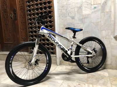 Mountain Bike (24 Inch) Condition: 9.5/10 Disk Brakes, Shocks+10 Gears
