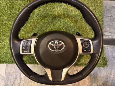 Toyota Vitz RS steering wheel 2011 to 2026
