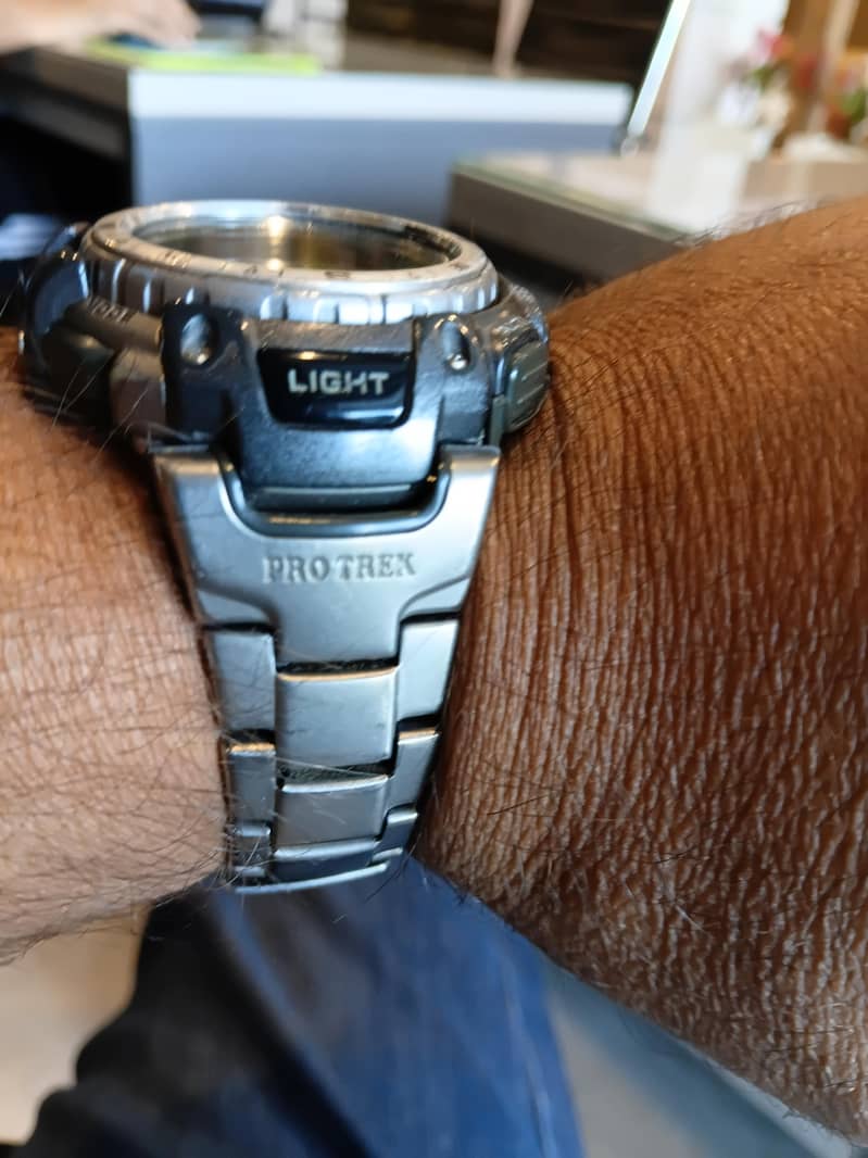 casio protrek titanium trippel censor 8