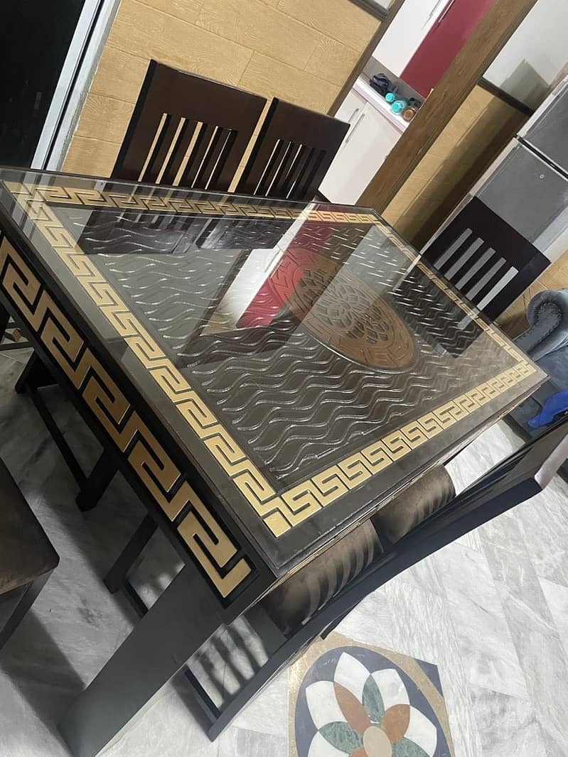 Wooden dining table 0
