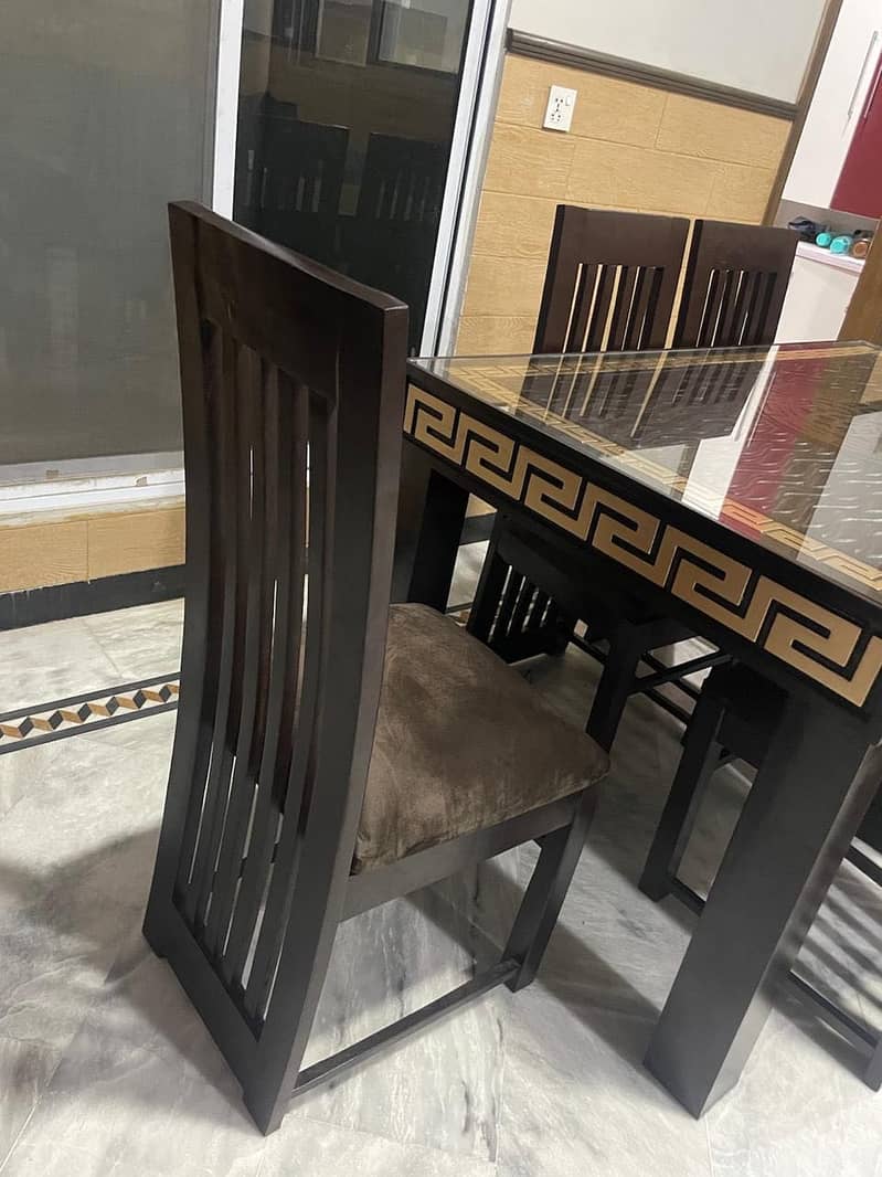 Wooden dining table 1