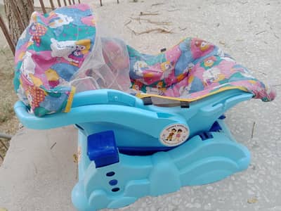 2 in 1 new Unused Baby Cot and bouncer