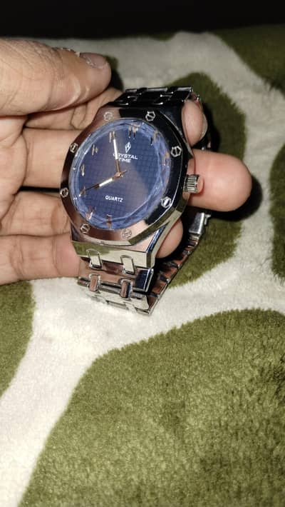 Crystal Time-Analog Watch