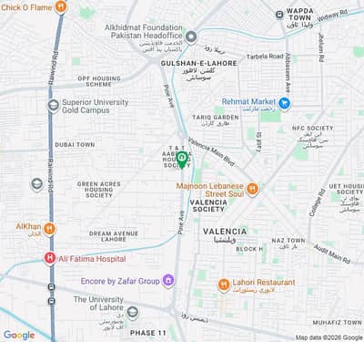 Main Double Road Commercial Plot Of 11 Marla In Pine Avenue For sale