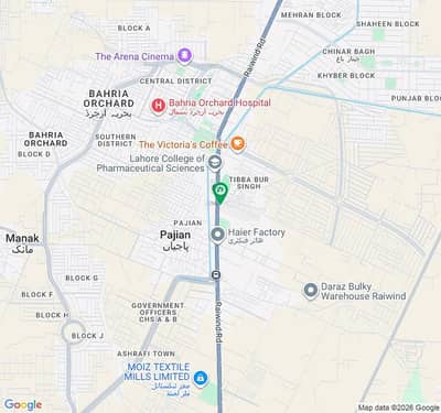 Raiwind Road Residential Plot For sale Sized 10 Kanal