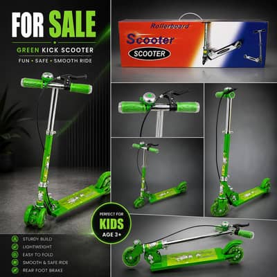 like new scootie for 3 to 6 years old child