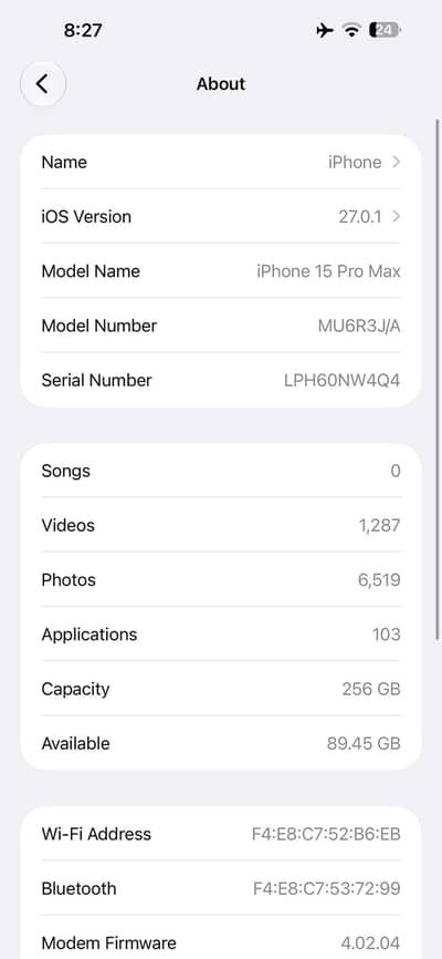 Apple iPhone 15 Pro Max