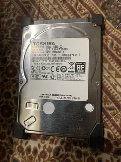 1 TB SSD MQ01ABD100 (Made in Philippines )