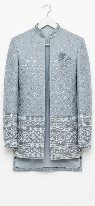 Men's Fancy Embroidered Waistcoat - New Size L