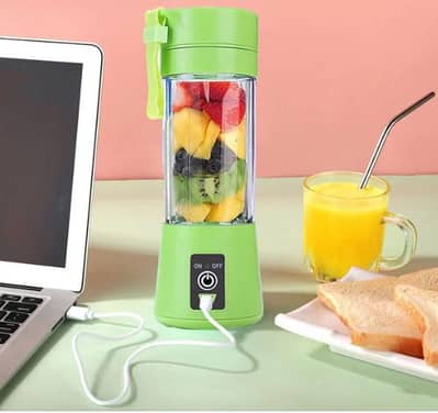 cash on delivery |6 blade mini USB portable juicer