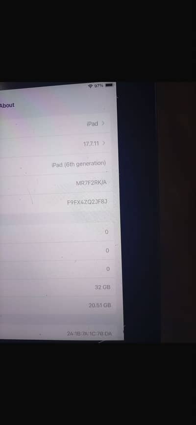 Ipad 6 gen