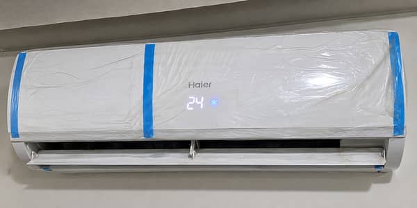 slightly used haier 1 ton AC split for sale in karachi