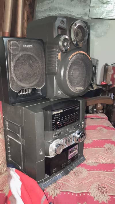 Panasonic japenies amp and speakers