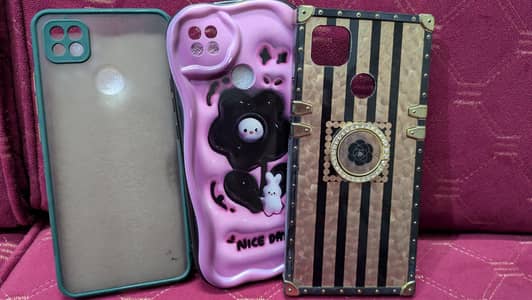 Redmi 9C Mobile Covers (3 Pieces)