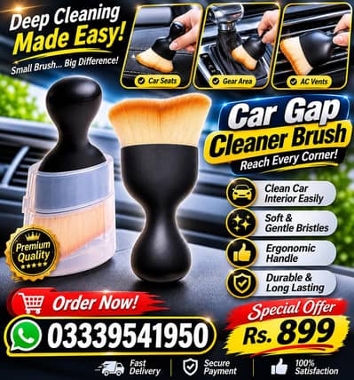 Car Gap Cleaner Brush | Premium Quality | Rs. 899