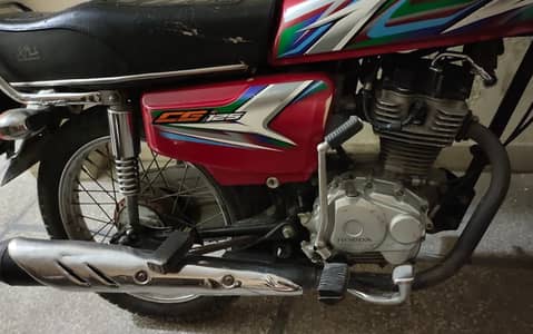 Honda CG 125 2022 | New Tyres | Complete Documents