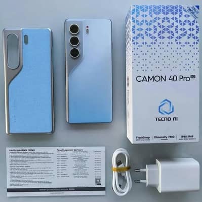 Tecno Camon 40 Pro 12/256GB | PTA Approved | 10/10 Condition