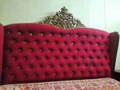 Bedroom set / Bed set / Dressing table / Mirror / Side tables
