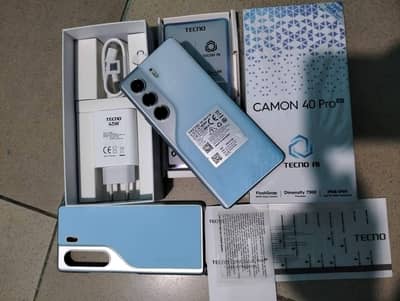 Tecno Camon 40 Pro 12/256GB | PTA Approved | 10/10 Condition