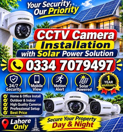 CCTV CAMERAS  INSTALLATION BEST CAMERA PACKAGES | DAHUA HIKVISION